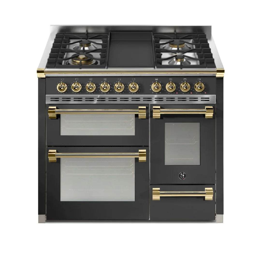 STEEL Cucine Ascot 100/3 - Mixed Hobs - Carvers Interiors - Steel Cucine