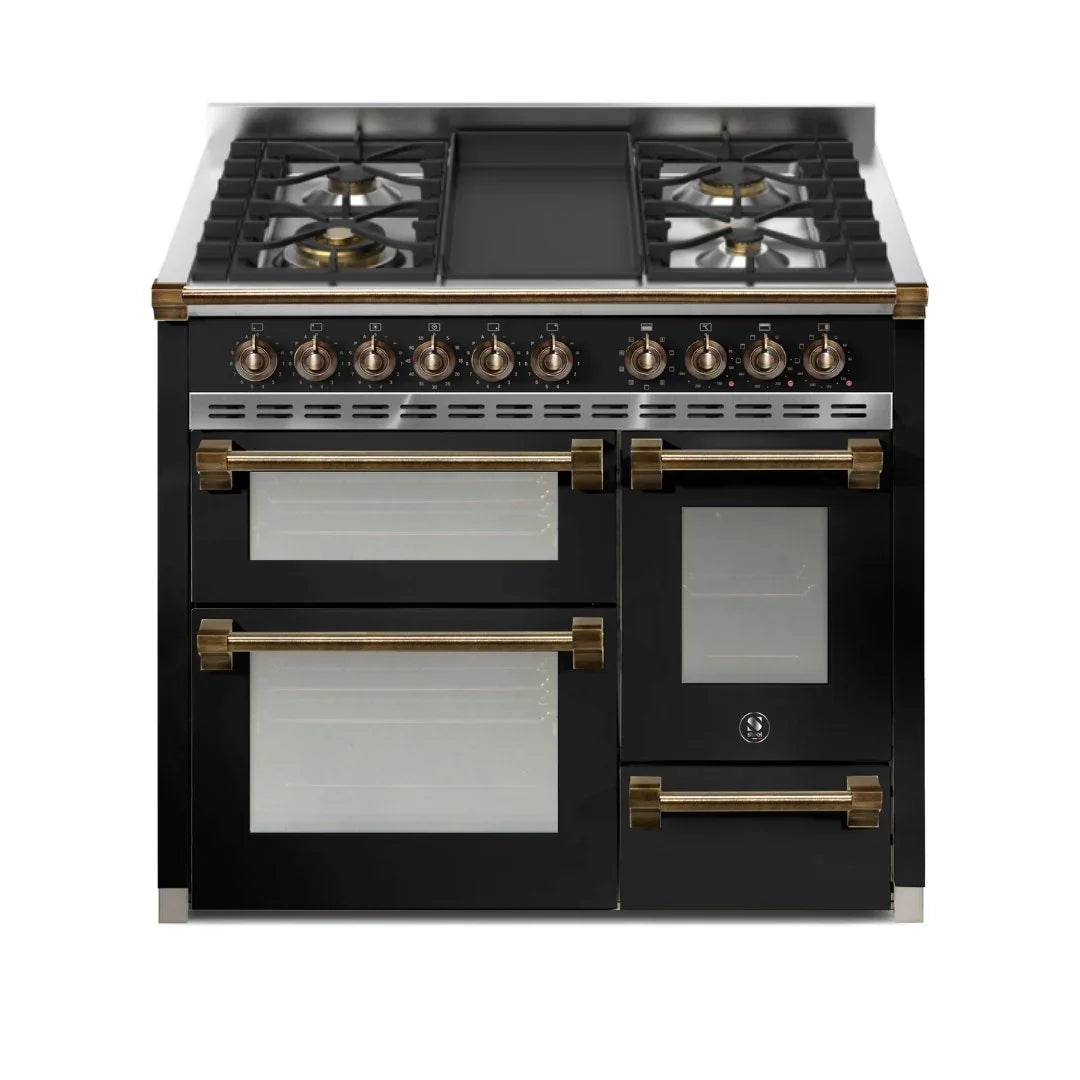 STEEL Cucine Ascot 100/3 - Mixed Hobs - Carvers Interiors - Steel Cucine