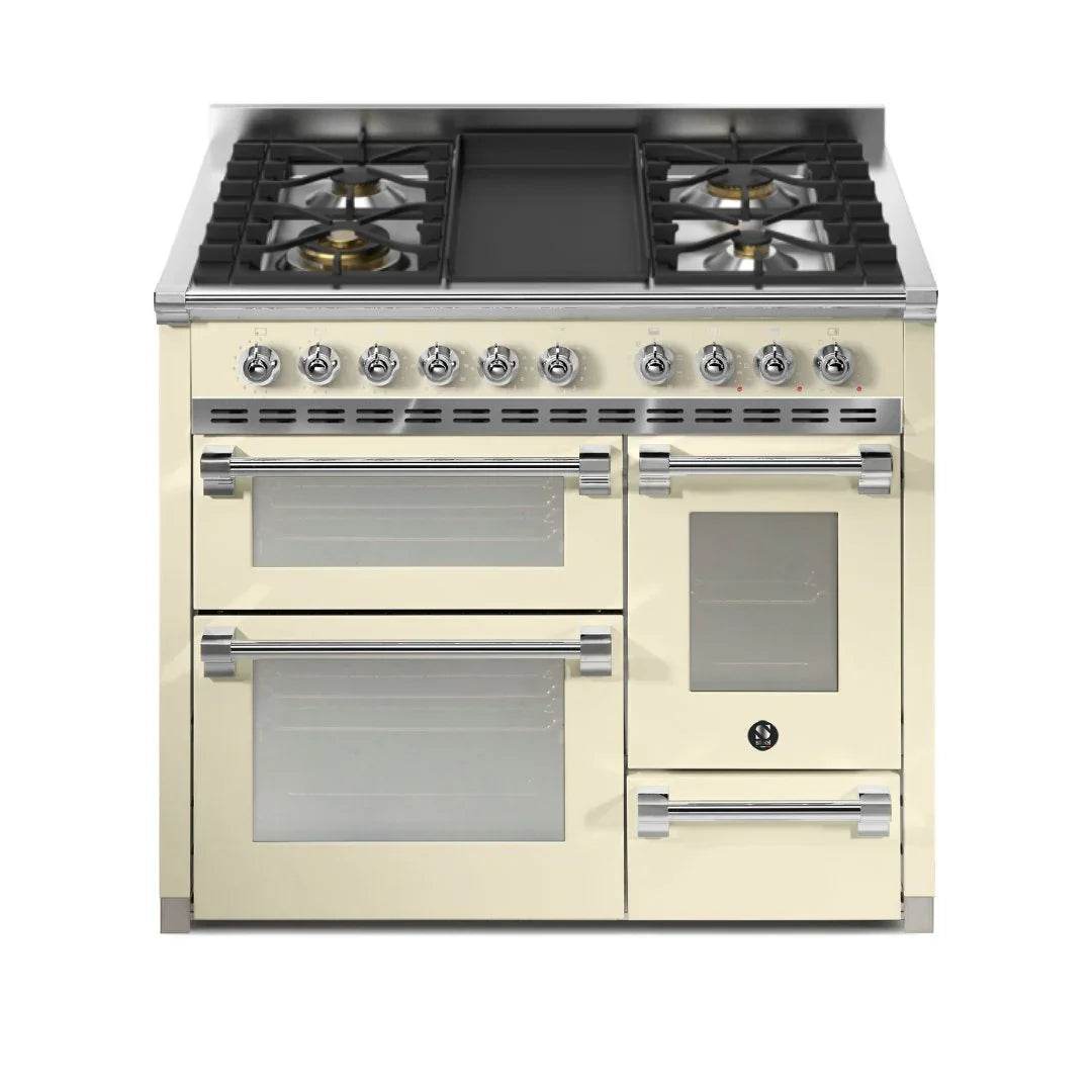 STEEL Cucine Ascot 100/3 - Mixed Hobs - Carvers Interiors - Steel Cucine