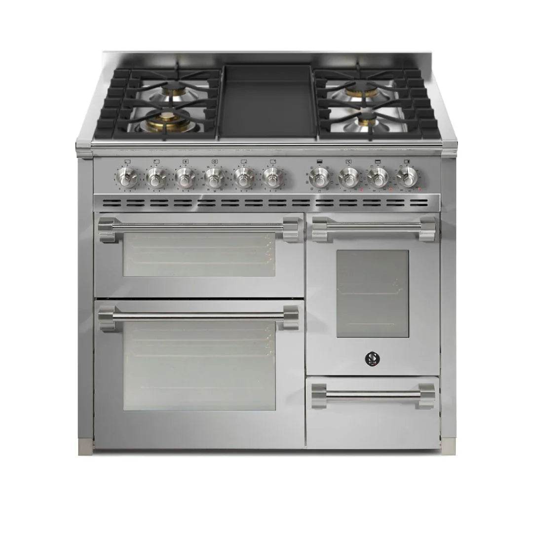 STEEL Cucine Ascot 100/3 - Mixed Hobs - Carvers Interiors - Steel Cucine