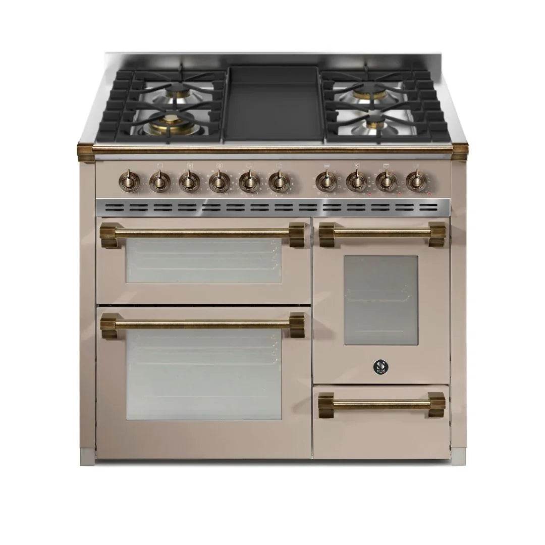STEEL Cucine Ascot 100/3 - Mixed Hobs - Carvers Interiors - Steel Cucine
