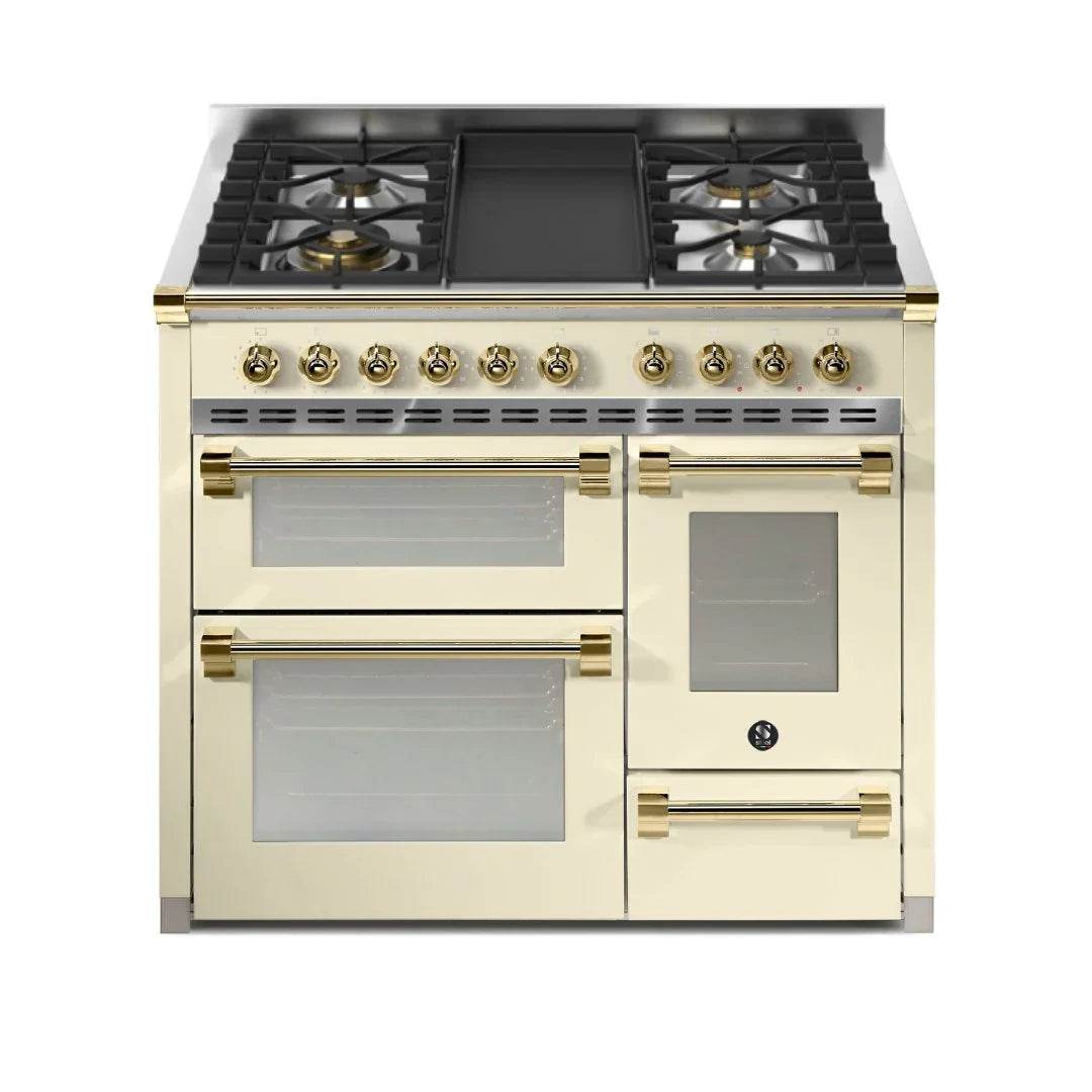 STEEL Cucine Ascot 100/3 - Mixed Hobs - Carvers Interiors - Steel Cucine