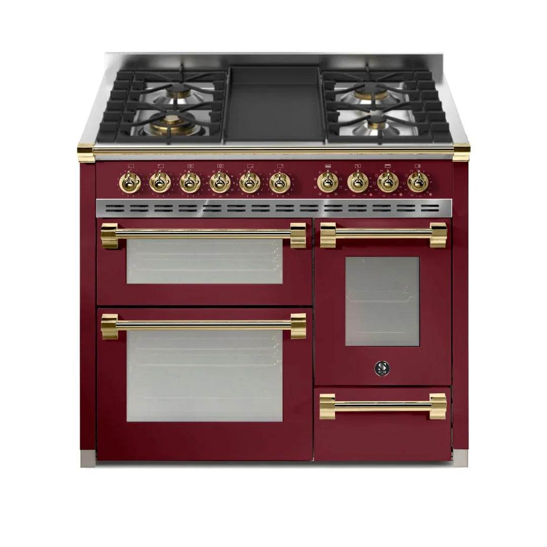 STEEL Cucine Ascot 100/3 - Mixed Hobs - Carvers Interiors - Steel Cucine
