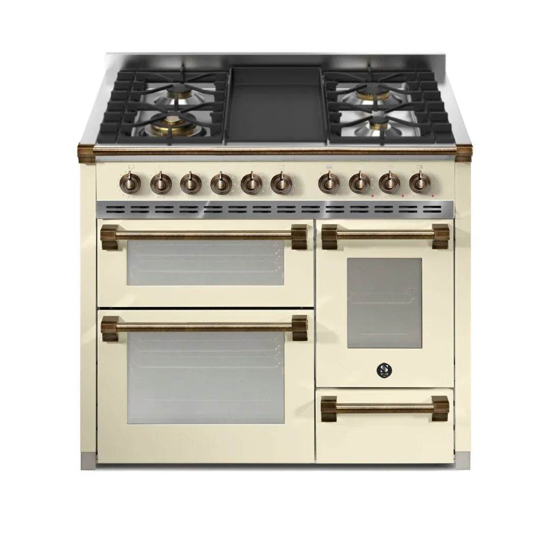 STEEL Cucine Ascot 100/3 - Mixed Hobs - Carvers Interiors - Steel Cucine