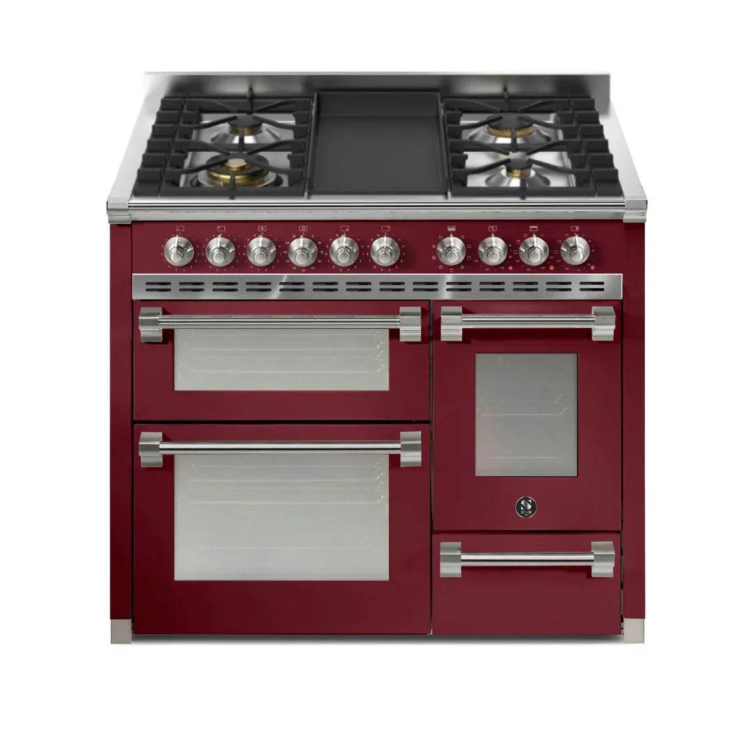 STEEL Cucine Ascot 100/3 - Mixed Hobs - Carvers Interiors - Steel Cucine