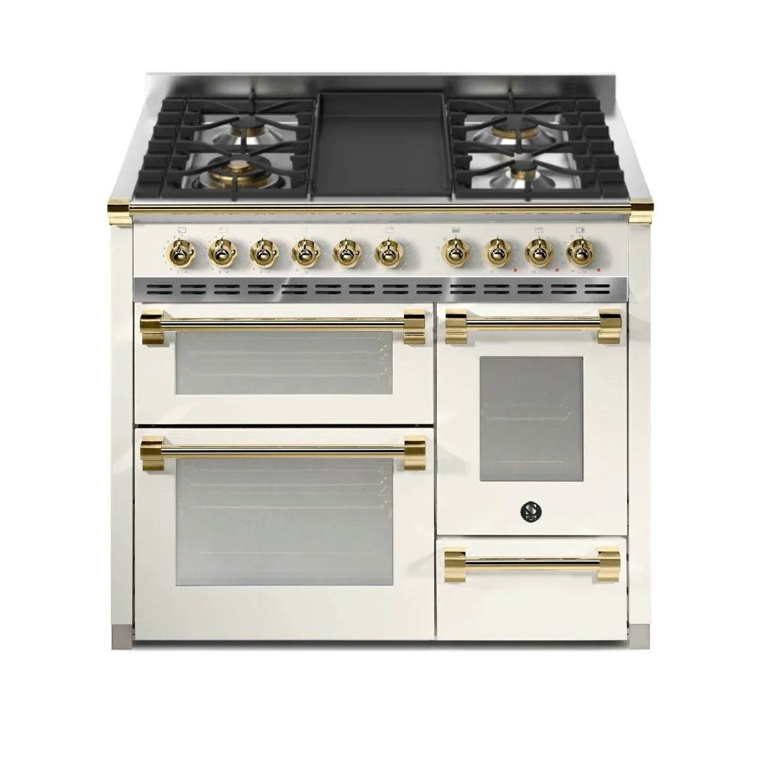 STEEL Cucine Ascot 100/3 - Mixed Hobs - Carvers Interiors - Steel Cucine