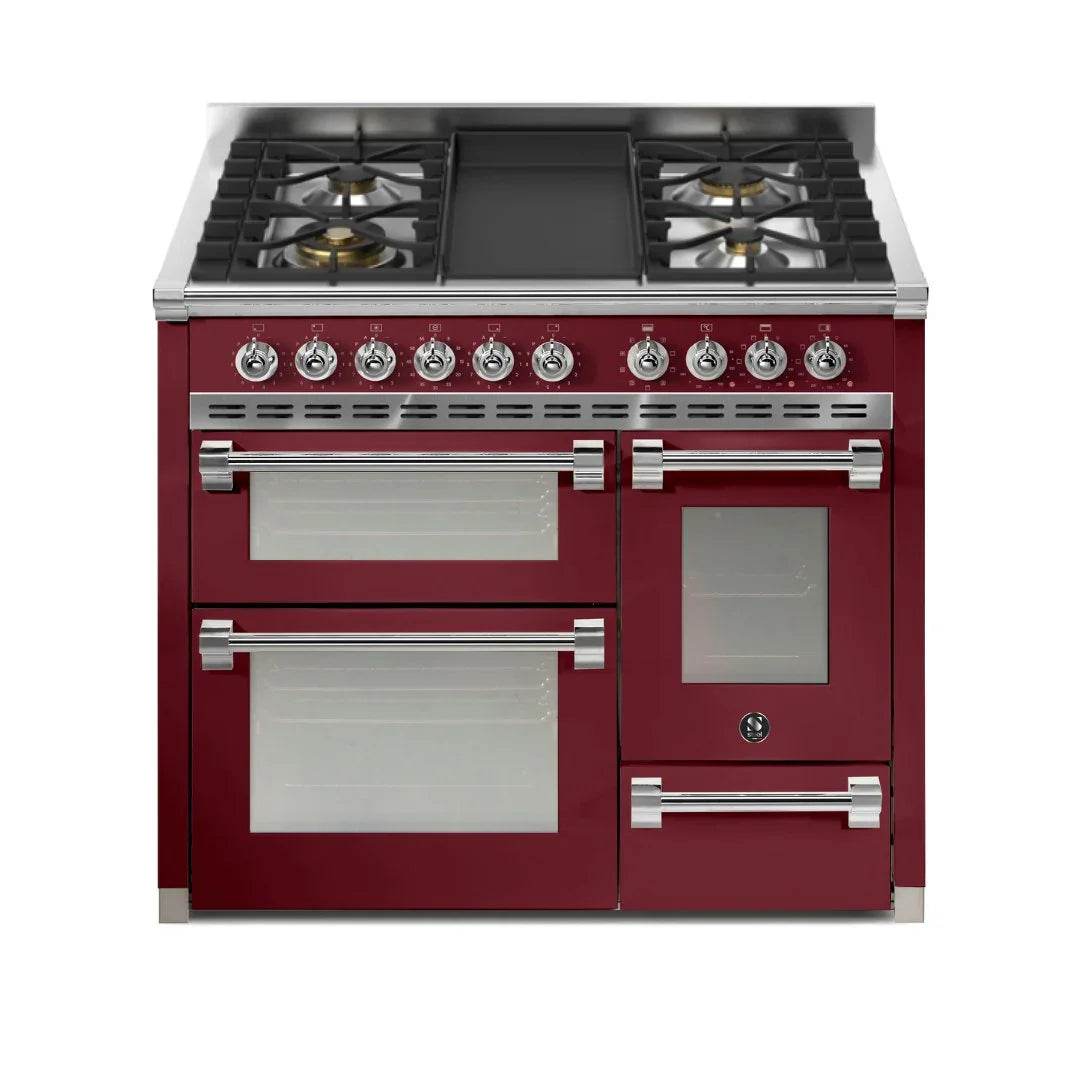 STEEL Cucine Ascot 100/3 - Mixed Hobs - Carvers Interiors - Steel Cucine