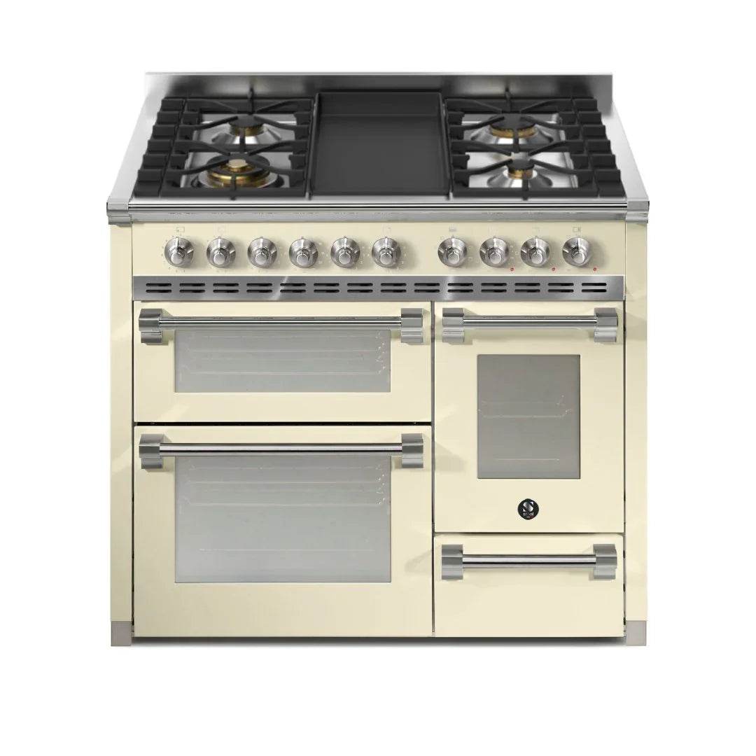 STEEL Cucine Ascot 100/3 - Mixed Hobs - Carvers Interiors - Steel Cucine
