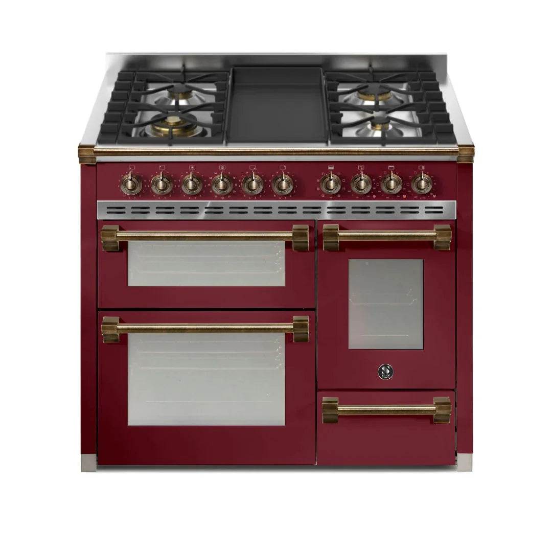 STEEL Cucine Ascot 100/3 - Mixed Hobs - Carvers Interiors - Steel Cucine