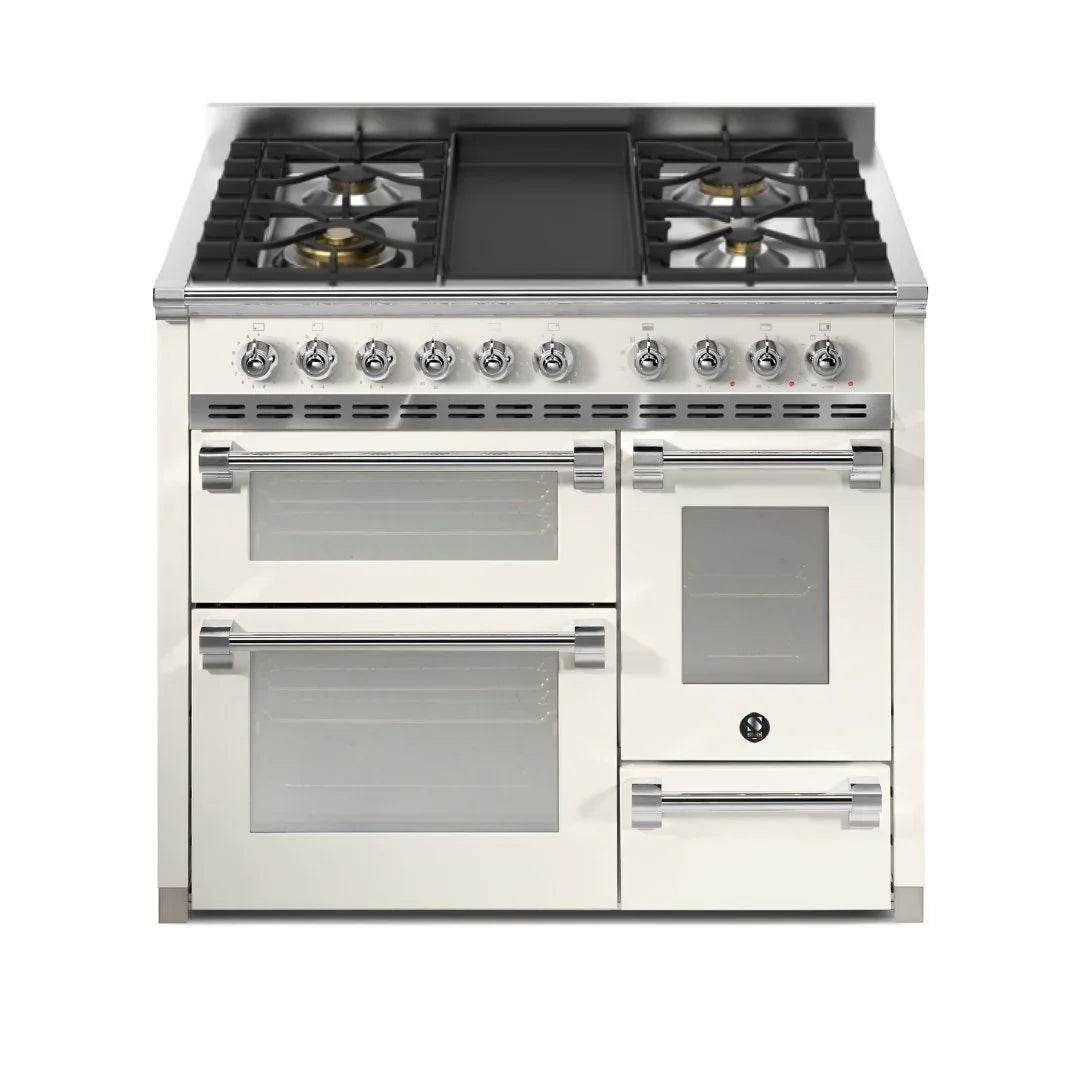 STEEL Cucine Ascot 100/3 - Mixed Hobs - Carvers Interiors - Steel Cucine
