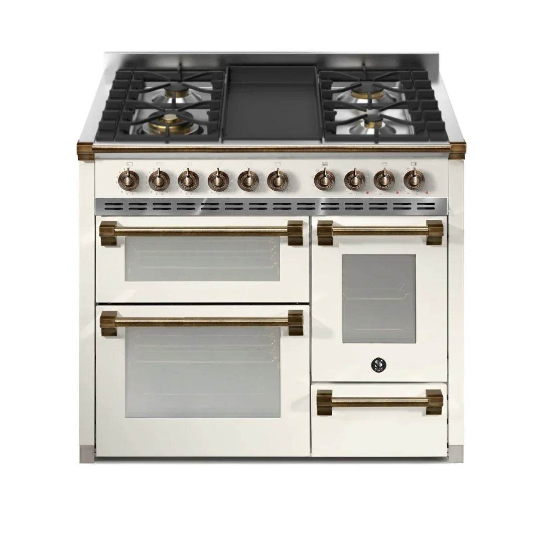 STEEL Cucine Ascot 100/3 - Mixed Hobs - Carvers Interiors - Steel Cucine