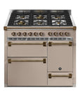 STEEL Cucine Ascot 100/3 - Solid Door - Gas Fuel - Carvers Interiors - Carvers Interior