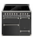 STEEL Cucine Ascot 100/3 - Solid Door - Induction - Carvers Interiors - Carvers Interior