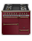 STEEL Cucine Ascot 100/3 - Solid Door - Mixed Hobs - Carvers Interiors - Steel Cucine