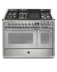 STEEL Cucine Ascot 120 cm - 5 Burners - Gas Fuel - Carvers Interiors - Carvers Interior