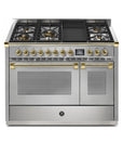 STEEL Cucine Ascot 120 cm - 5 Burners - Gas Fuel - Carvers Interiors - Carvers Interior