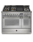 STEEL Cucine Ascot 120 cm - 5 Burners - Gas Fuel - Carvers Interiors - Carvers Interior