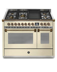 STEEL Cucine Ascot 120 cm - 5 Burners - Gas Fuel - Carvers Interiors - Carvers Interior