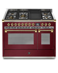 STEEL Cucine Ascot 120 cm - 5 Burners - Gas Fuel - Carvers Interiors - Carvers Interior