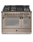 STEEL Cucine Ascot 120 cm - 5 Burners - Gas Fuel - Carvers Interiors - Carvers Interior