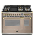 STEEL Cucine Ascot 120 cm - 6 Burners - Gas Fuel - Carvers Interiors - Steel Cucine