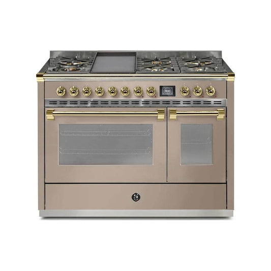 STEEL Cucine Ascot 120 cm - 6 Burners - Gas Fuel - Carvers Interiors - Steel Cucine