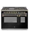 STEEL Cucine Ascot 120 cm - 6 Burners - Gas Fuel - Carvers Interiors - Steel Cucine