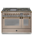 STEEL Cucine Ascot 120 cm - 6 Burners - Gas Fuel - Carvers Interiors - Carvers Interior