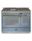 STEEL Cucine Ascot 120 cm - 6 Burners - Gas Fuel - Carvers Interiors - Steel Cucine