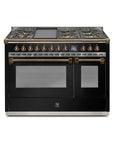 STEEL Cucine Ascot 120 cm - 6 Burners - Gas Fuel - Carvers Interiors - Carvers Interior