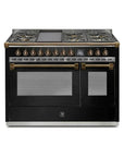 STEEL Cucine Ascot 120 cm - 6 Burners - Gas Fuel - Carvers Interiors - Steel Cucine