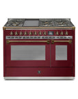 STEEL Cucine Ascot 120 cm - 6 Burners - Gas Fuel - Carvers Interiors - Carvers Interior