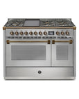 STEEL Cucine Ascot 120 cm - 6 Burners - Gas Fuel - Carvers Interiors - Carvers Interior