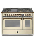 STEEL Cucine Ascot 120 cm - 6 Burners - Gas Fuel - Carvers Interiors - Carvers Interior