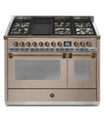 STEEL Cucine Ascot 120 cm - 6 Burners - Gas Fuel - Carvers Interiors - Carvers Interior