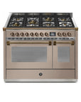 STEEL Cucine Ascot 120 cm - 7 Burners - Gas Fuel - Carvers Interiors - Carvers Interior