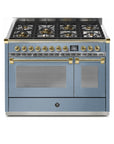 STEEL Cucine Ascot 120 cm - 7 Burners - Gas Fuel - Carvers Interiors - Carvers Interior