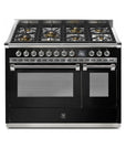 STEEL Cucine Ascot 120 cm - 7 Burners - Gas Fuel - Carvers Interiors - Carvers Interior