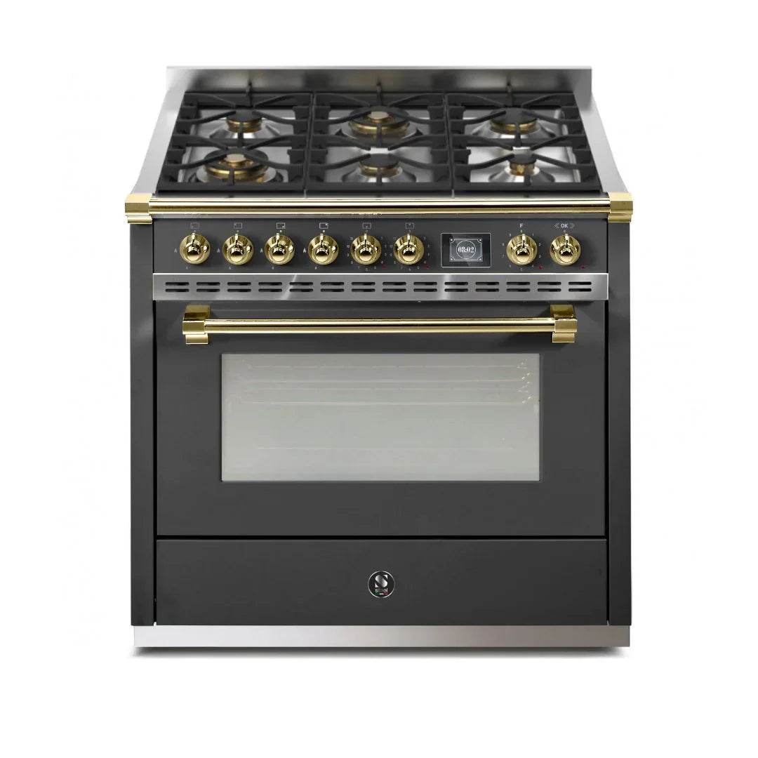 STEEL Cucine Ascot 90 cm - Gas Fuel - Carvers Interiors - Steel Cucine
