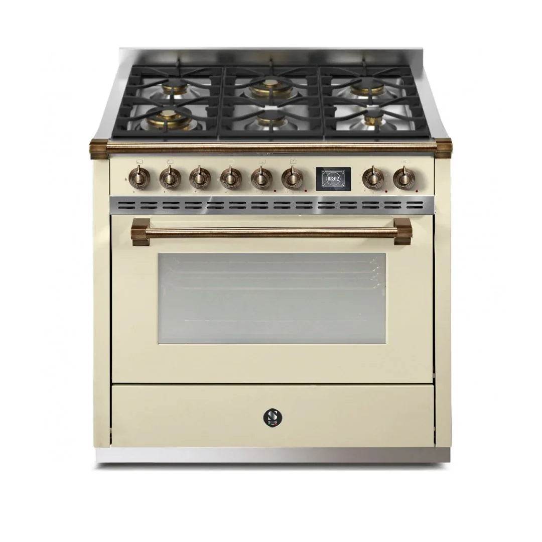 STEEL Cucine Ascot 90 cm - Gas Fuel - Carvers Interiors - Steel Cucine