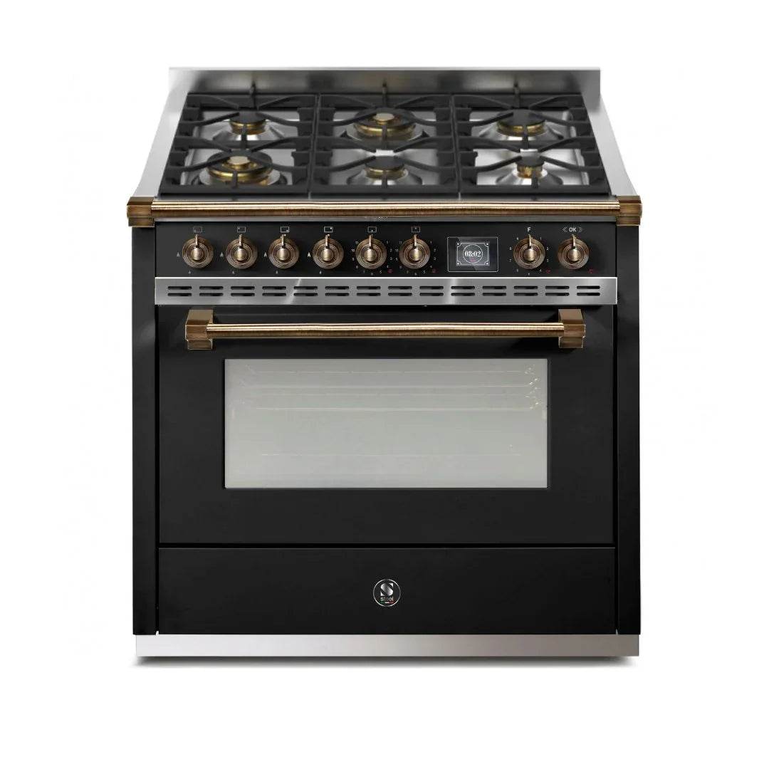 STEEL Cucine Ascot 90 cm - Gas Fuel - Carvers Interiors - Steel Cucine