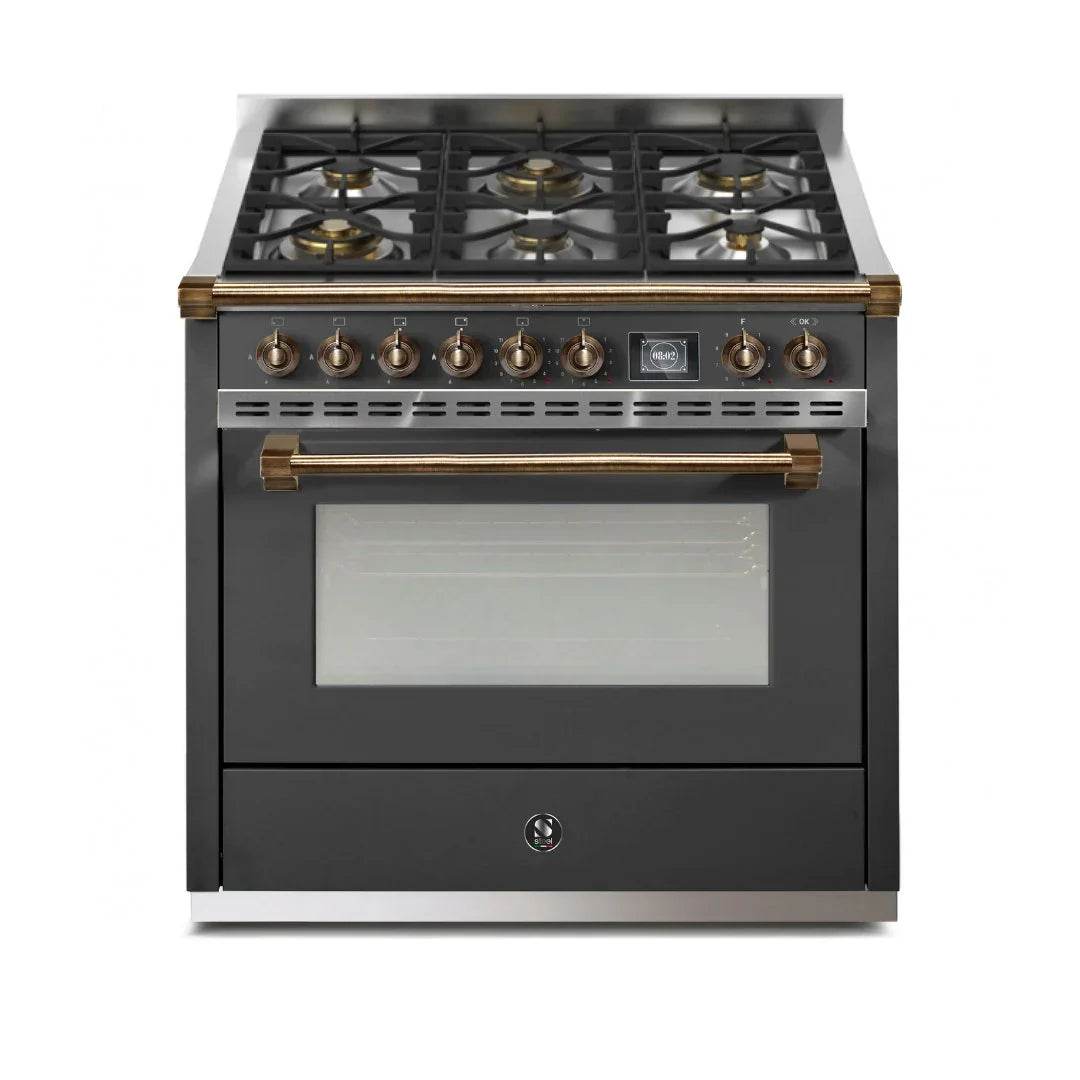 STEEL Cucine Ascot 90 cm - Gas Fuel - Carvers Interiors - Steel Cucine