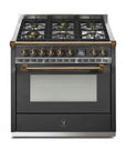 STEEL Cucine Ascot 90 cm - Gas Fuel - Carvers Interiors - Steel Cucine