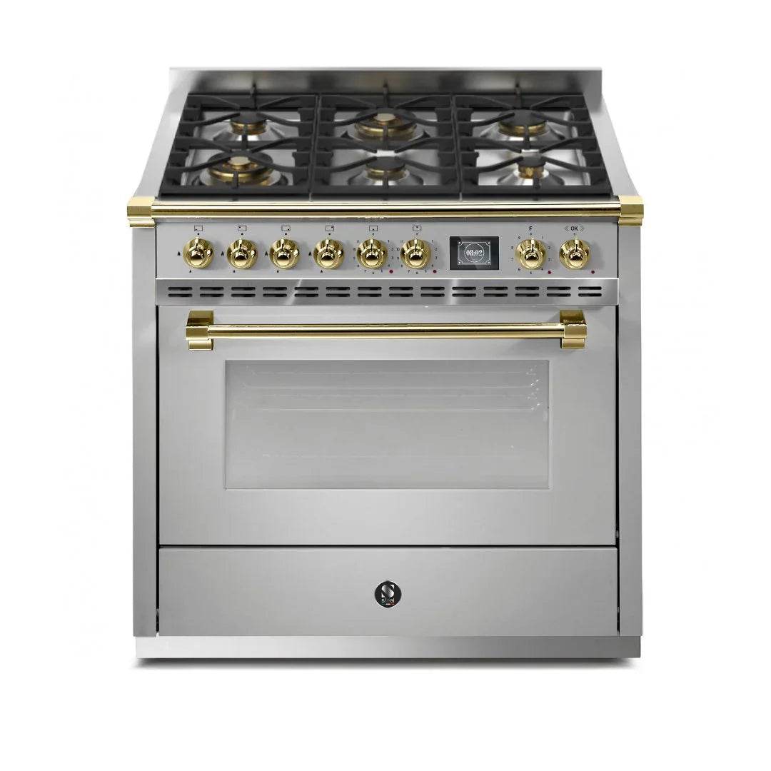 STEEL Cucine Ascot 90 cm - Gas Fuel - Carvers Interiors - Steel Cucine