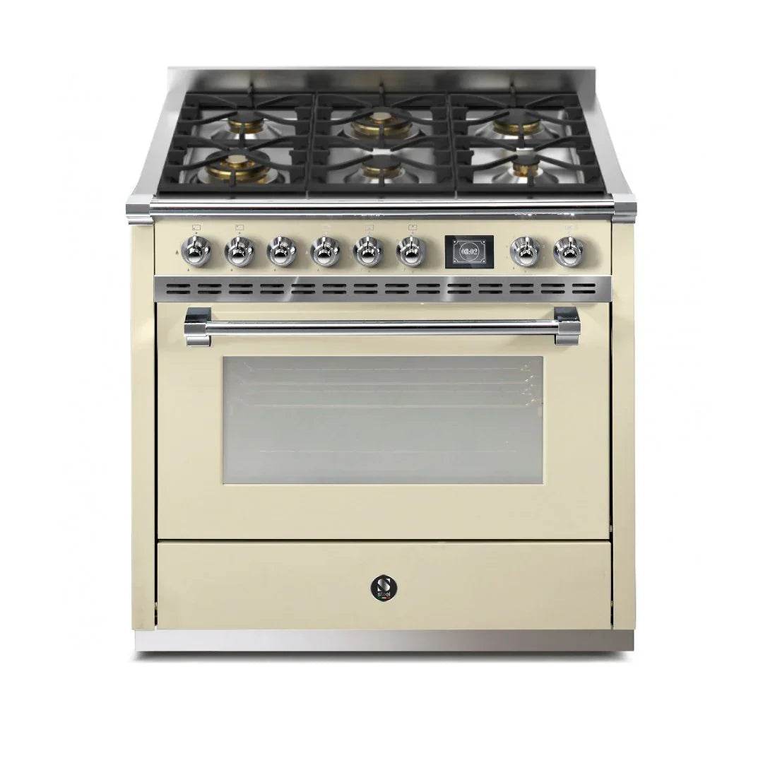 STEEL Cucine Ascot 90 cm - Gas Fuel - Carvers Interiors - Steel Cucine