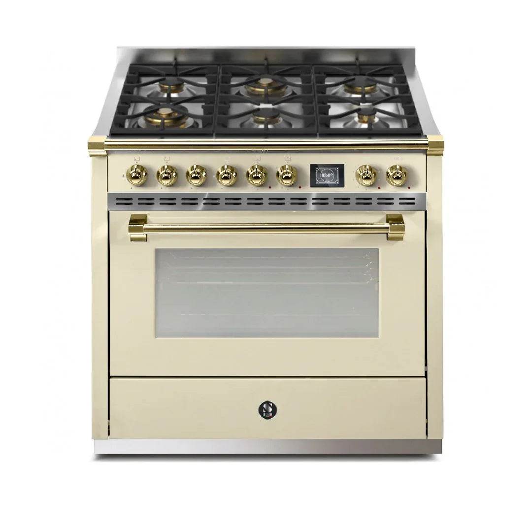 STEEL Cucine Ascot 90 cm - Gas Fuel - Carvers Interiors - Steel Cucine