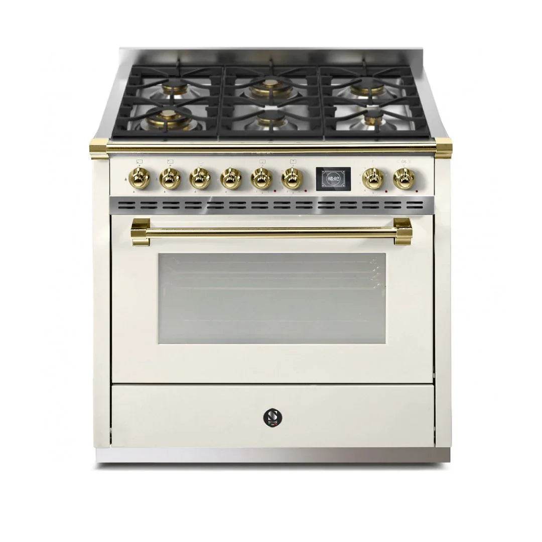 STEEL Cucine Ascot 90 cm - Gas Fuel - Carvers Interiors - Steel Cucine