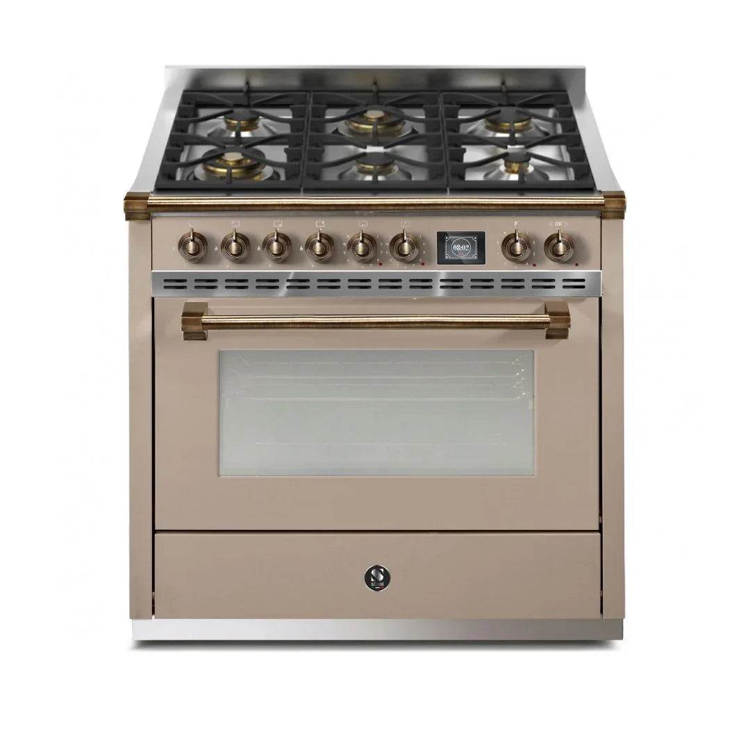 STEEL Cucine Ascot 90 cm - Gas Fuel - Carvers Interiors - Steel Cucine