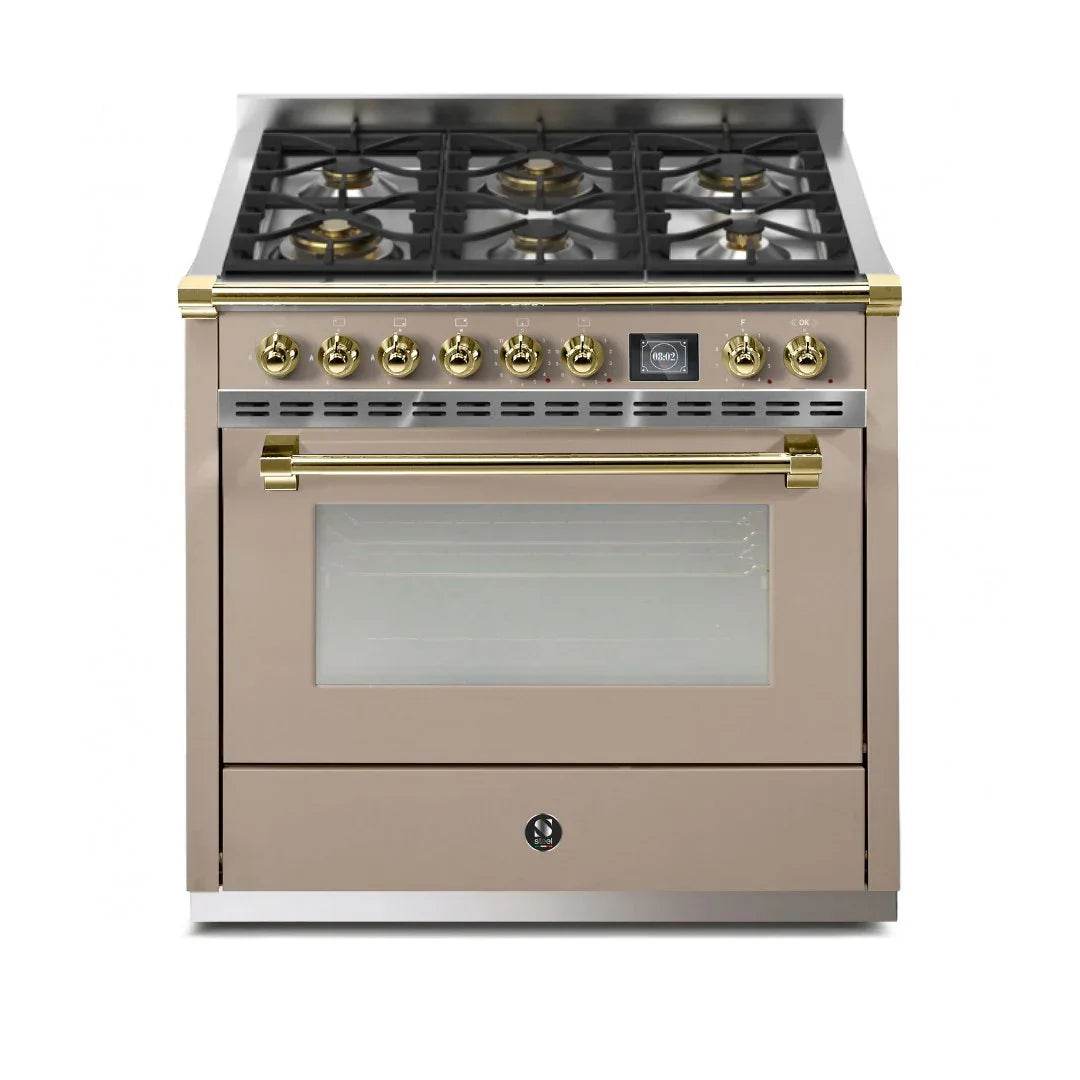 STEEL Cucine Ascot 90 cm - Gas Fuel - Carvers Interiors - Steel Cucine