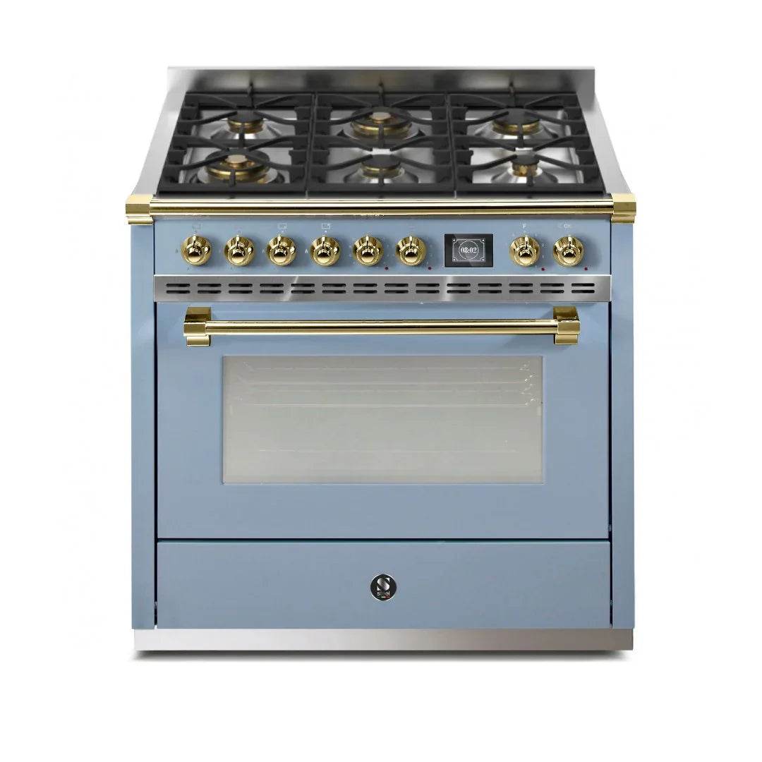 STEEL Cucine Ascot 90 cm - Gas Fuel - Carvers Interiors - Steel Cucine